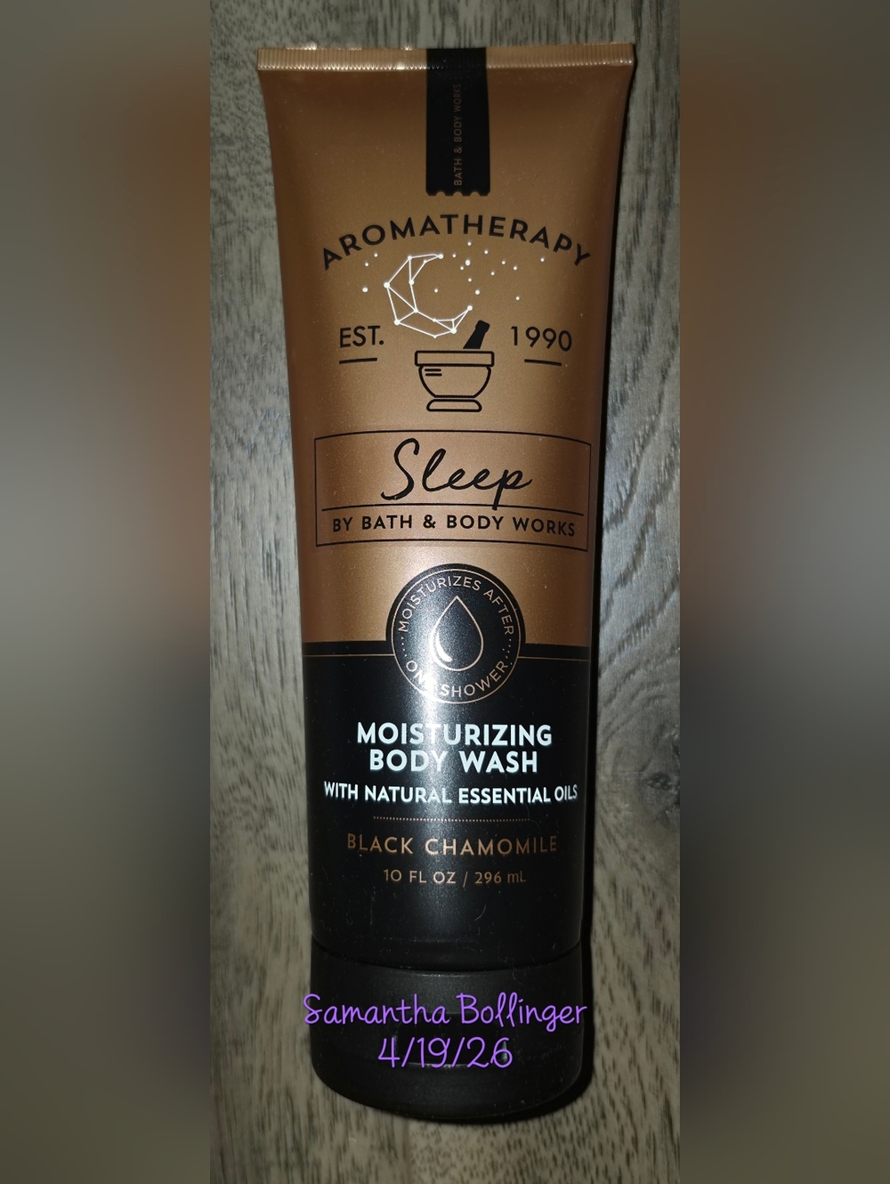 Bath & Body Works Sleep Black Chamomile Moisturizing Body Wash